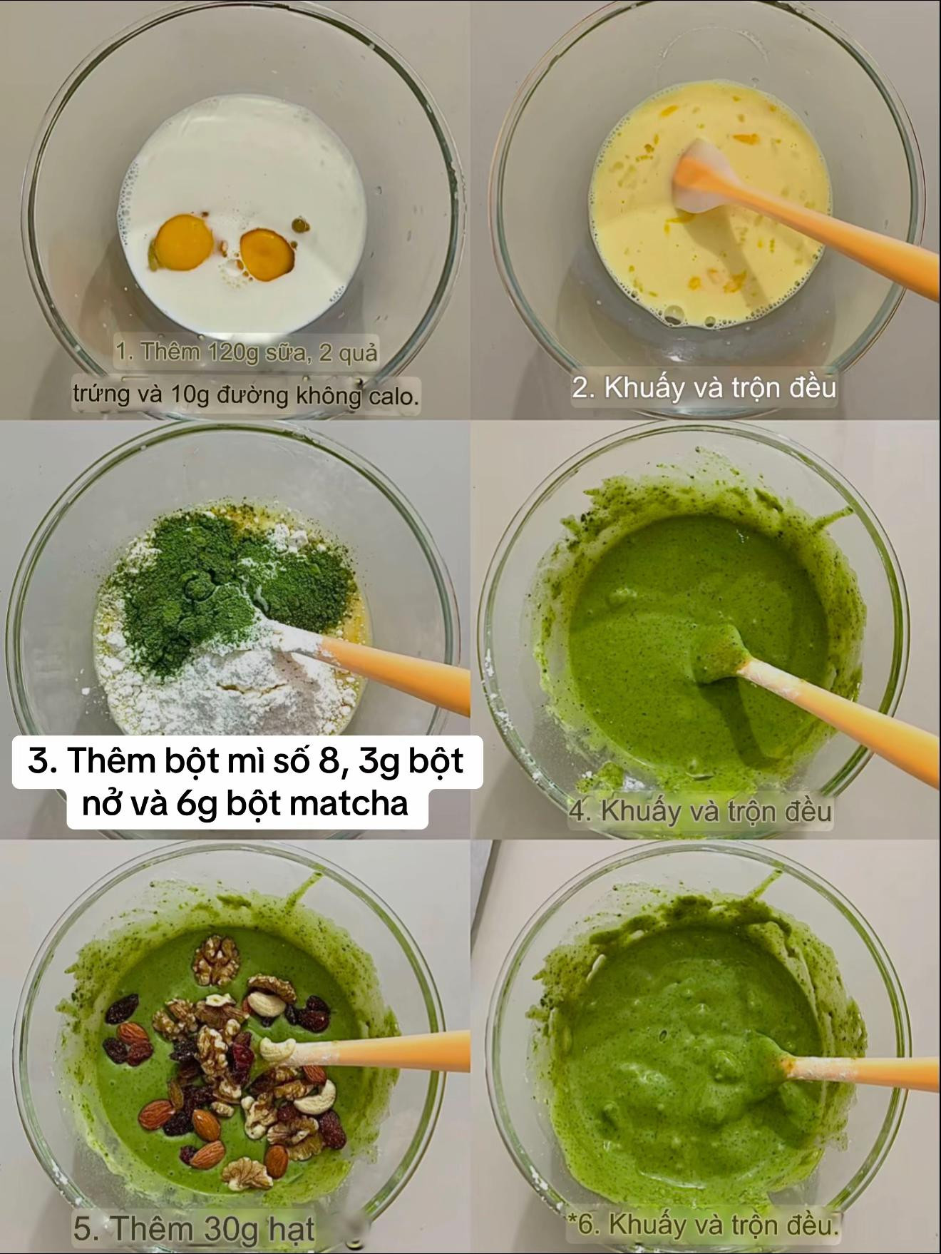 Green Matcha Bread: Nutritious, Oil-Free, and Sugar-Free Delight