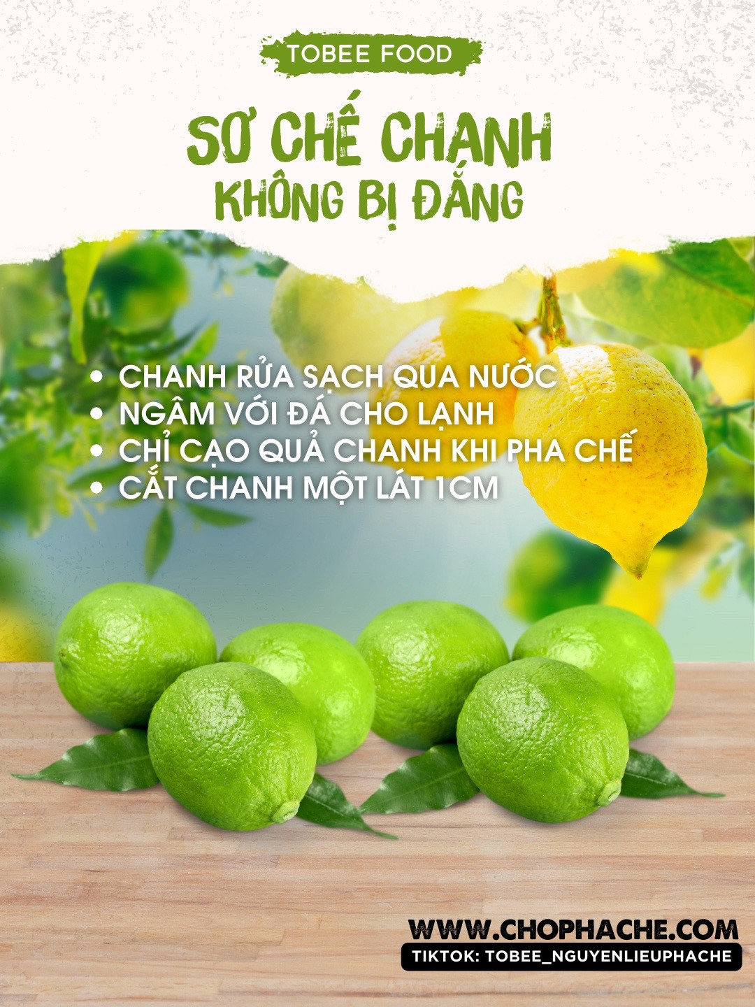 Hướng dẫn làm trà chanh giã tay