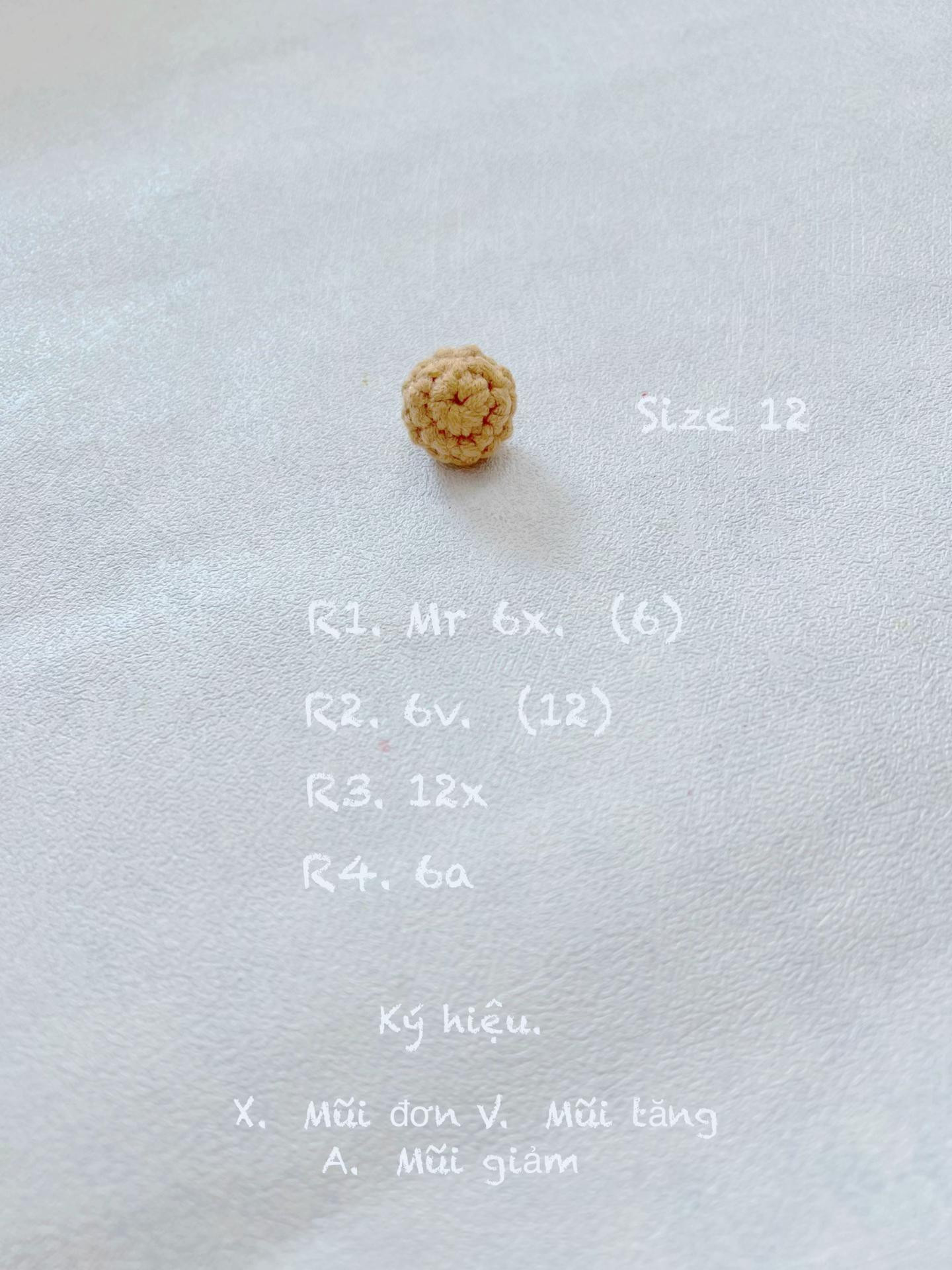 Hướng dẫn móc len các kích thước cầu nhiều kích cỡ