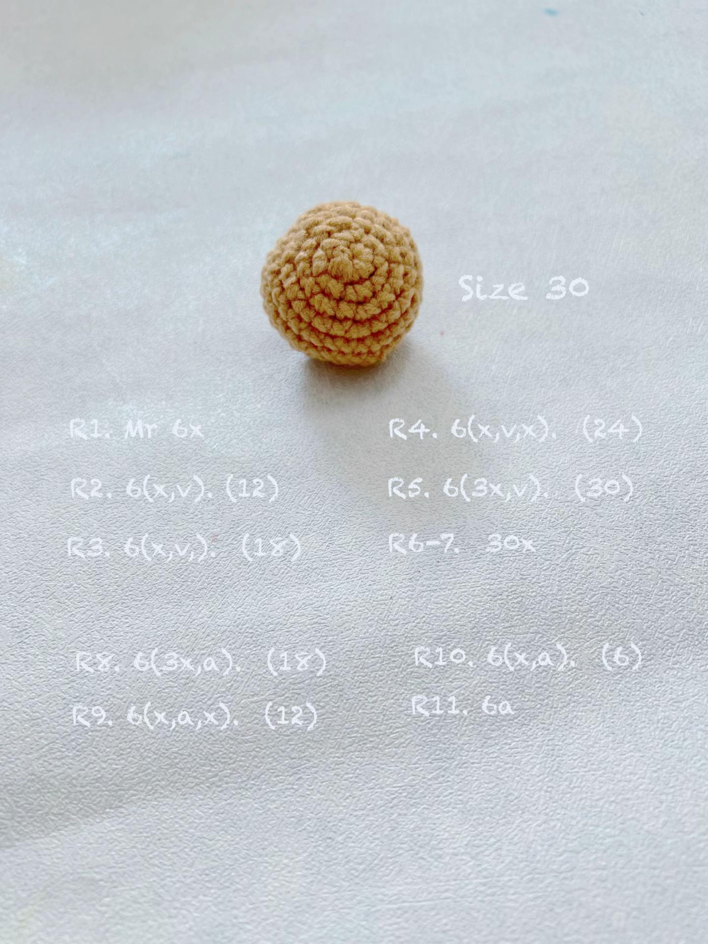 Hướng dẫn móc len các kích thước cầu nhiều kích cỡ