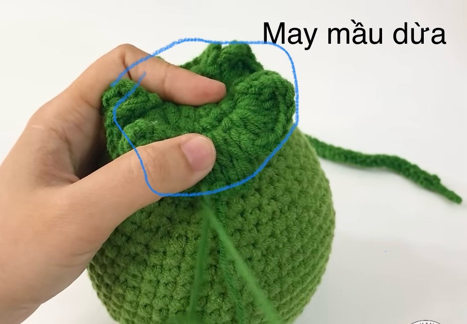 Hướng dẫn móc trái dưa từ cơ bản đến nâng cao