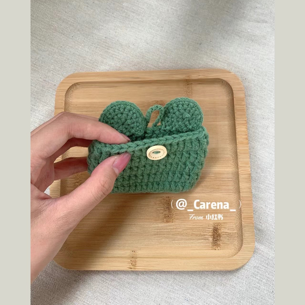 Hướng dẫn móc ví tiền hình ếch dễ thương