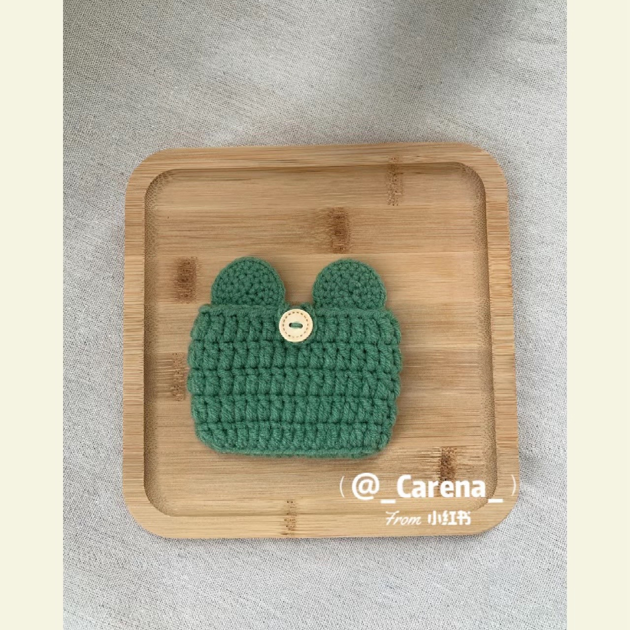 Hướng dẫn móc ví tiền hình ếch dễ thương