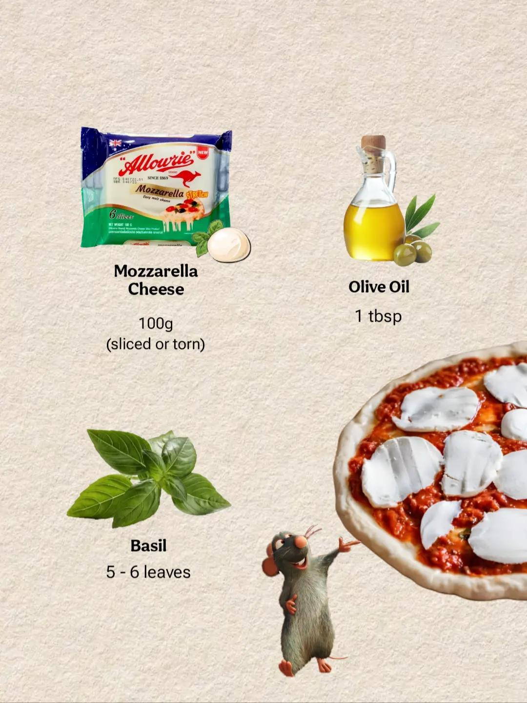 Italian Margarita Pizza 🍕🇮🇹