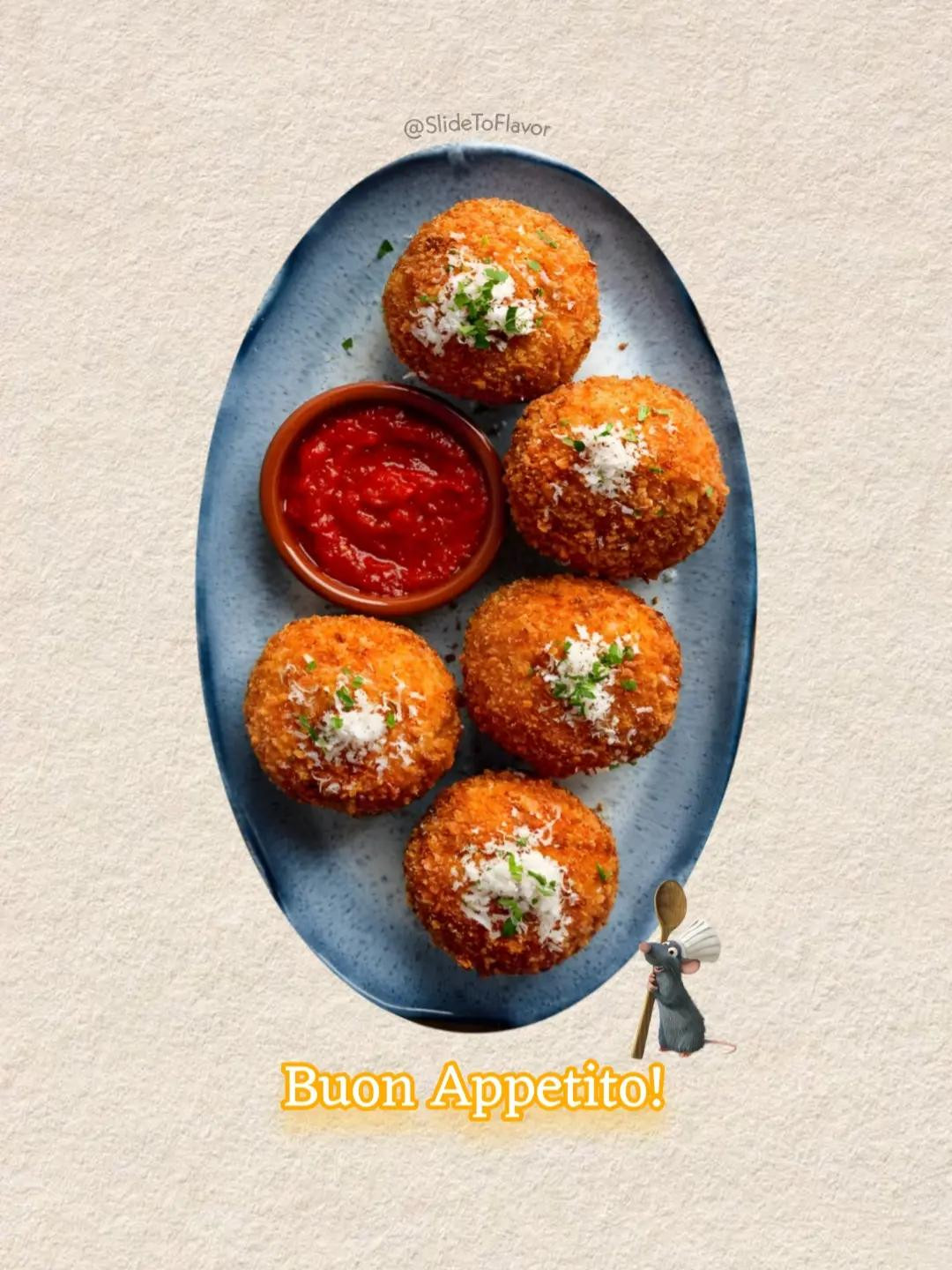 Italian Rice Balls (Arancini) Recipe 🧆🇮🇹