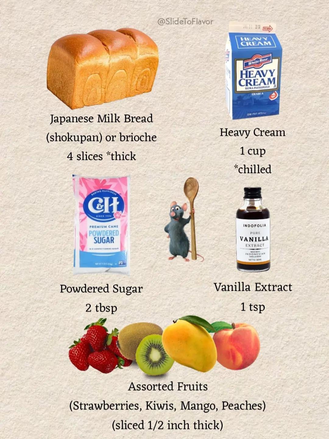 Japanese Fruit Sando (フルーツサンド) Recipe 🍞🇯🇵
