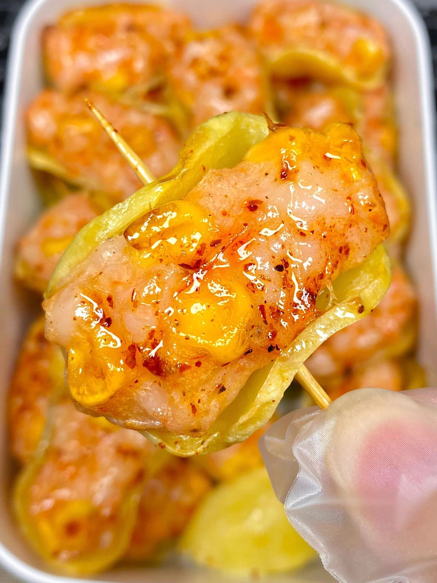 Khoai Tây Cuốn Tôm Ngô Giòn Tan Thơm Ngon