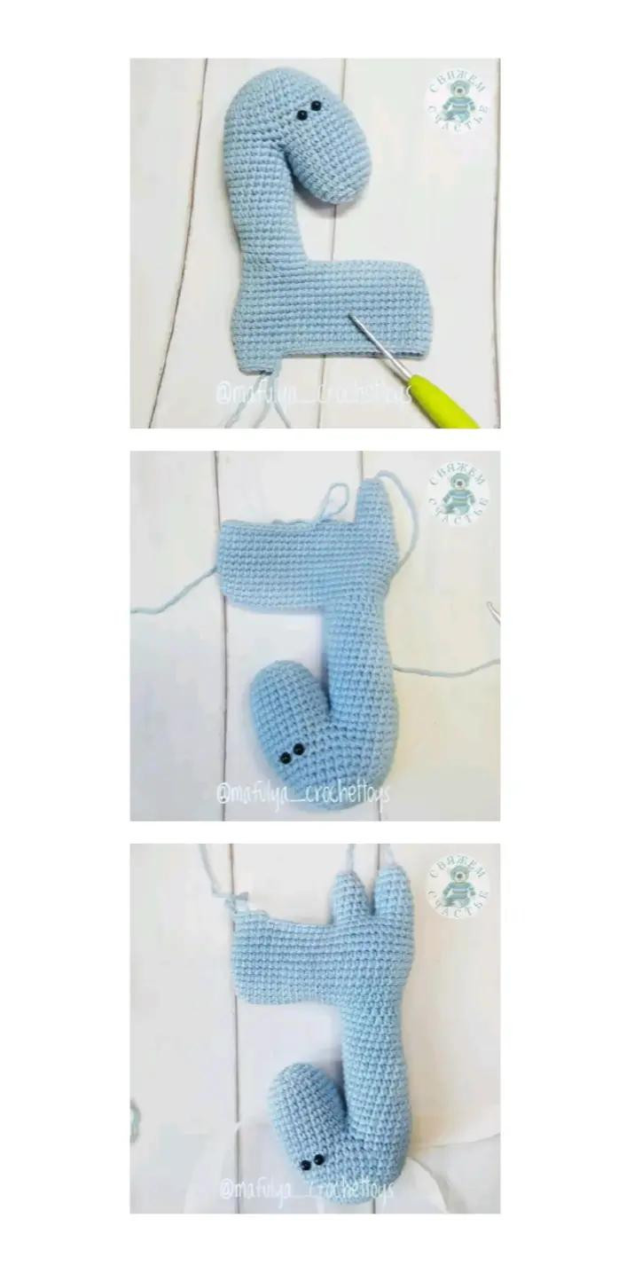 Кольорові в'язані іграшкові конячки для дітей та дорослих