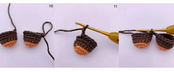 Лисички в вязаных костюмах: схема для начинающих