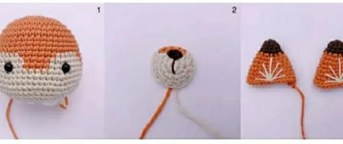 Лисички в вязаных костюмах: схема для начинающих