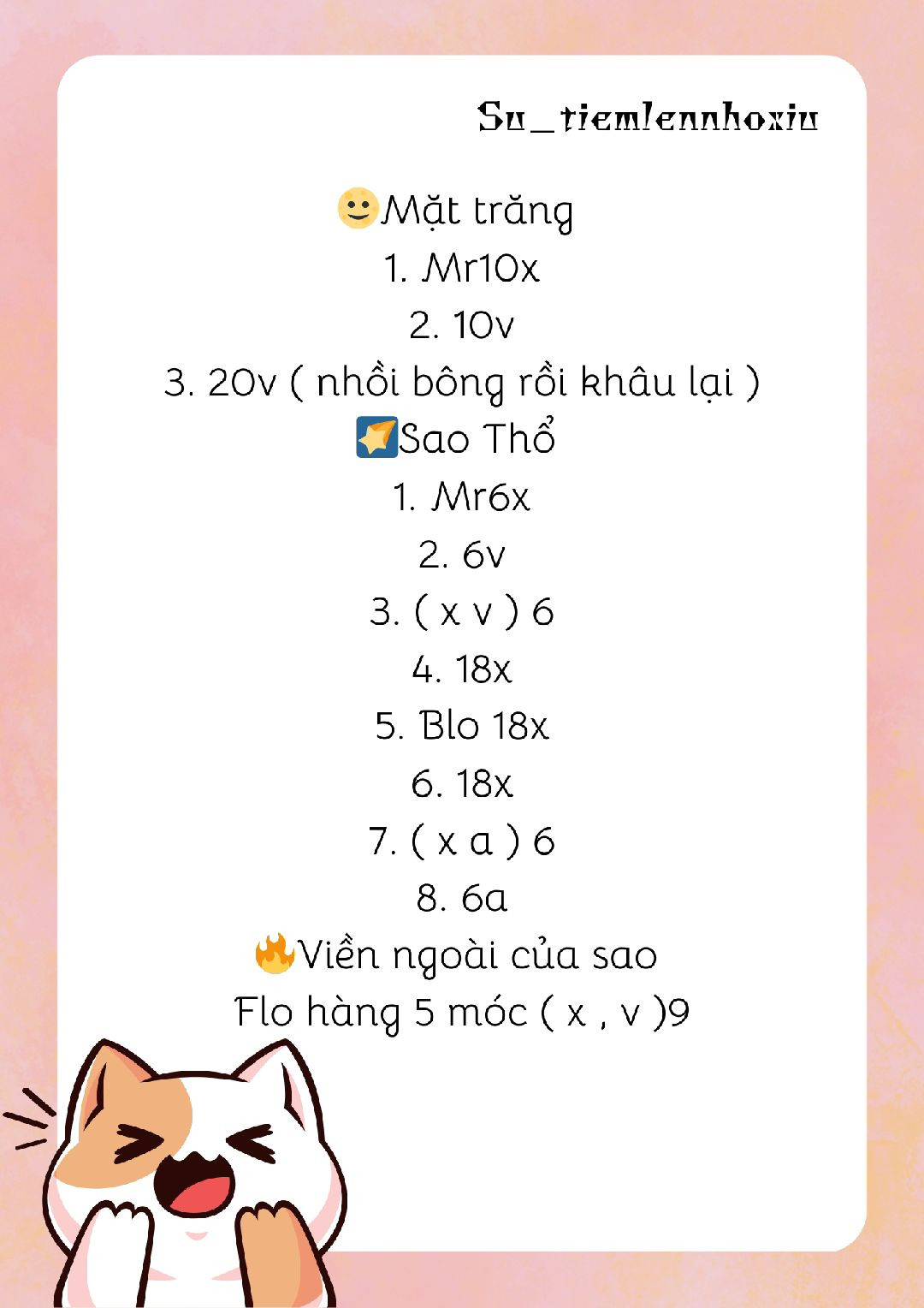 Móc khóa len hình mặt trăng và hành tinh dễ thương