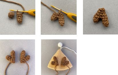 Móc Len Trang Trí Giáng Sinh: Ông Già Noel và Tuần Lộc Dễ Thương