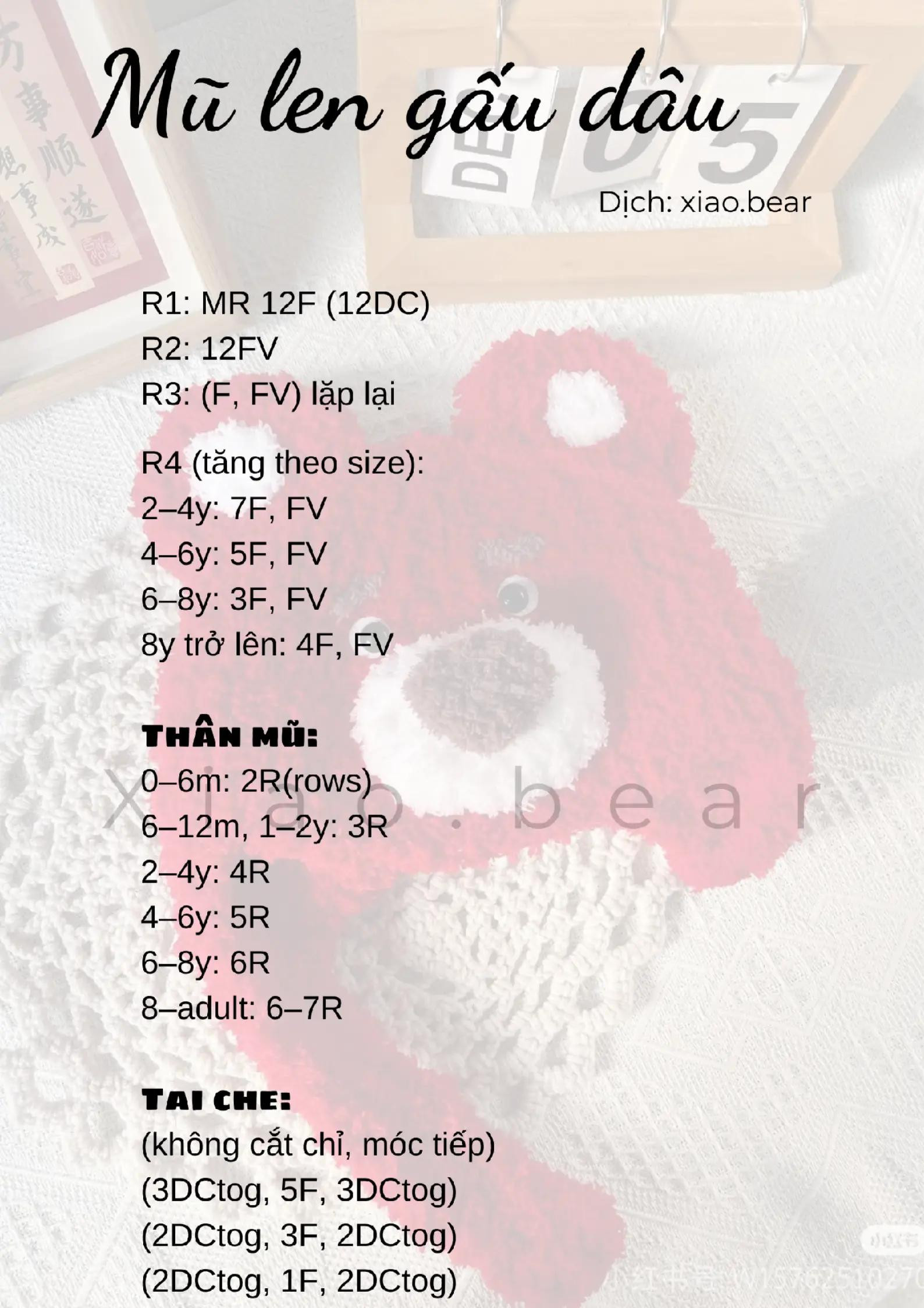 Mũ len đỏ kiểu dây thừng tạo điểm nhấn phong cách