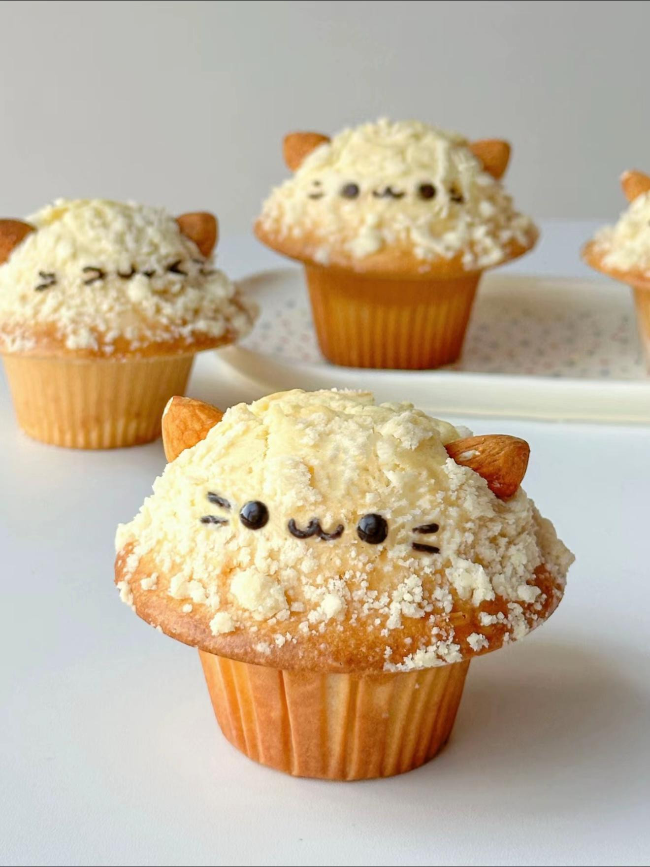 Muffin Mèo Dễ Thương Thơm Ngon Hấp Dẫn