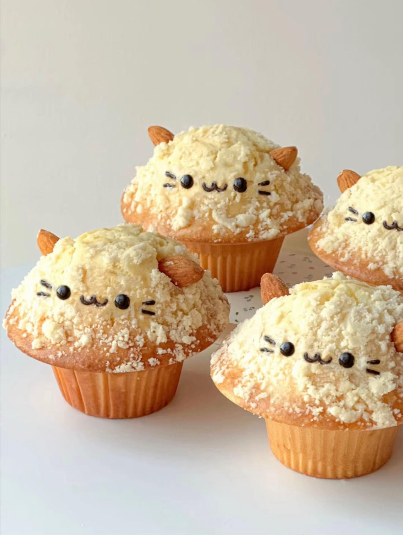 Muffin Mèo Dễ Thương Thơm Ngon Hấp Dẫn