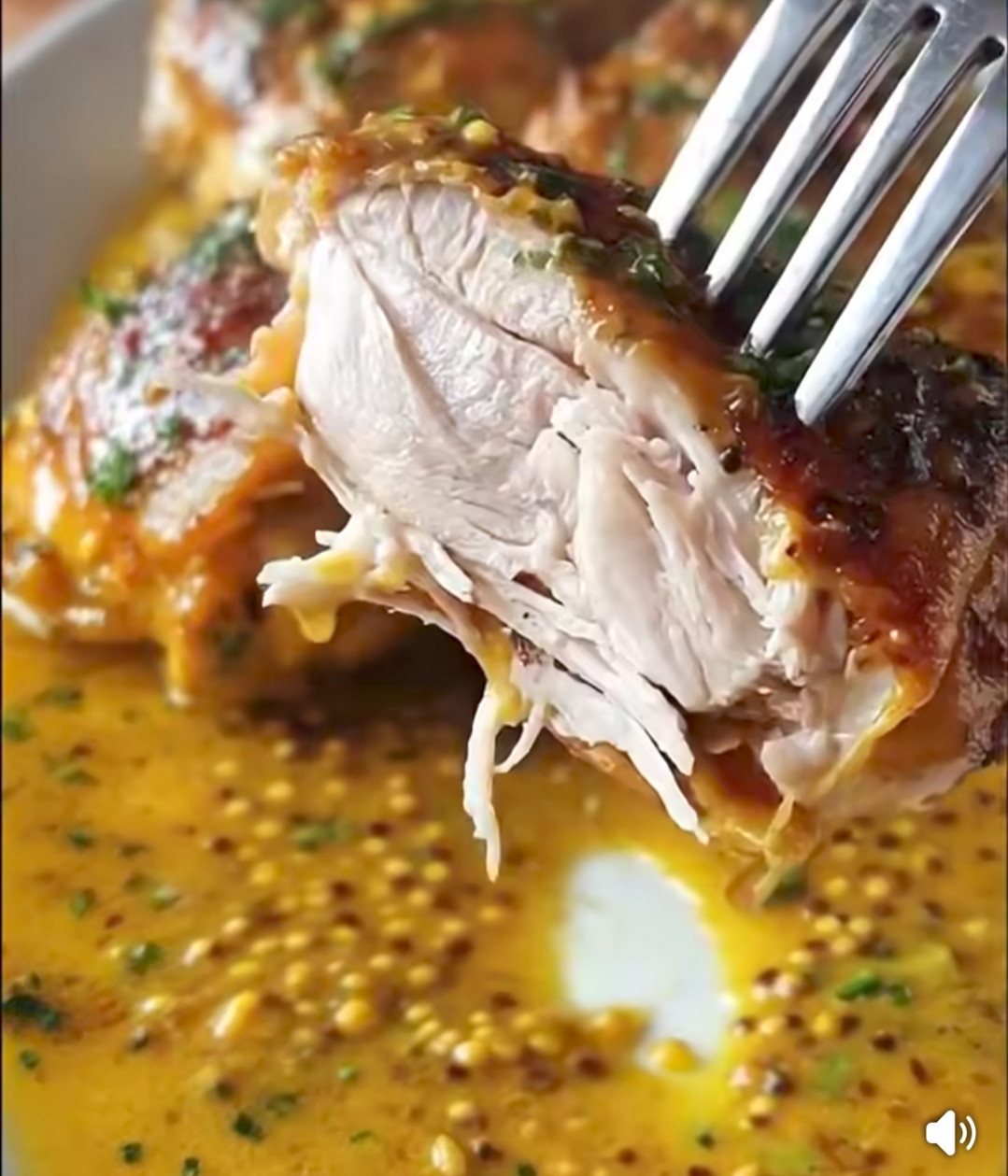 Muslos de Pollo en Salsa de Mostaza y Miel