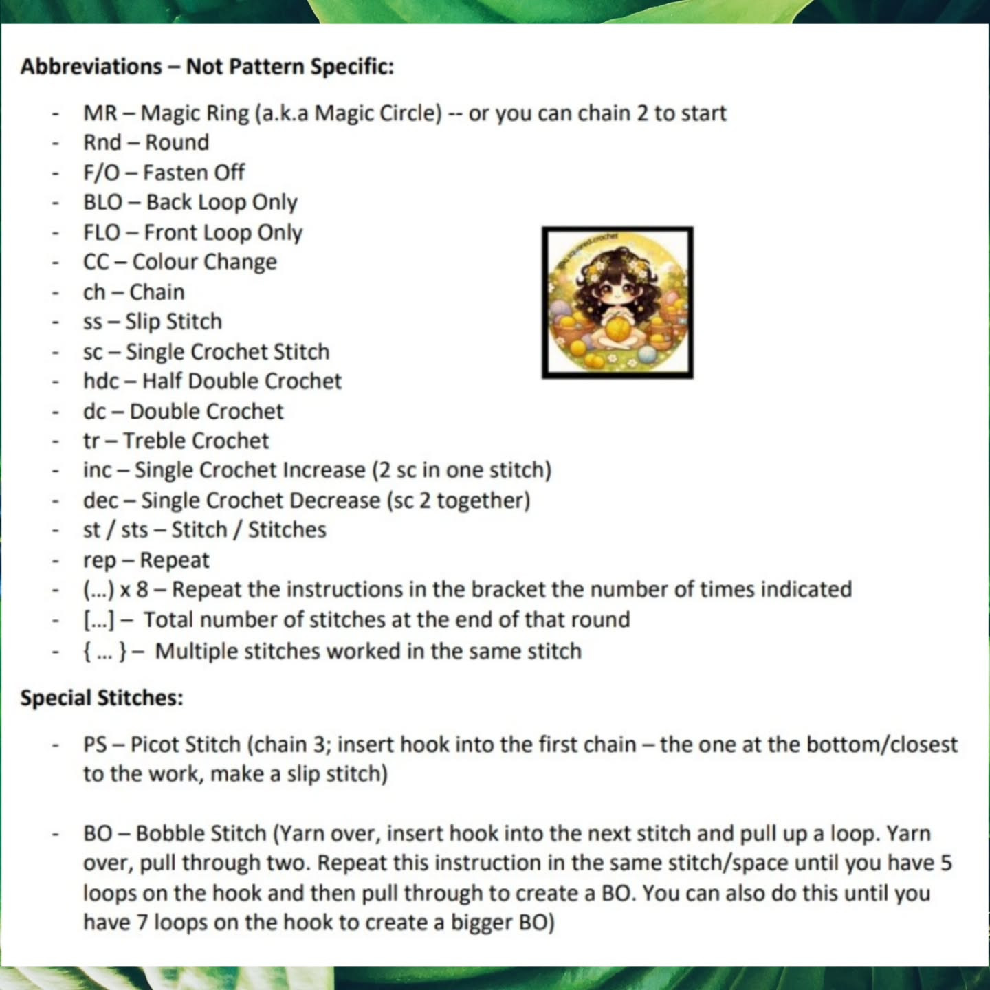 No Sew Morgan the Monkey Cactus Crochet Pattern