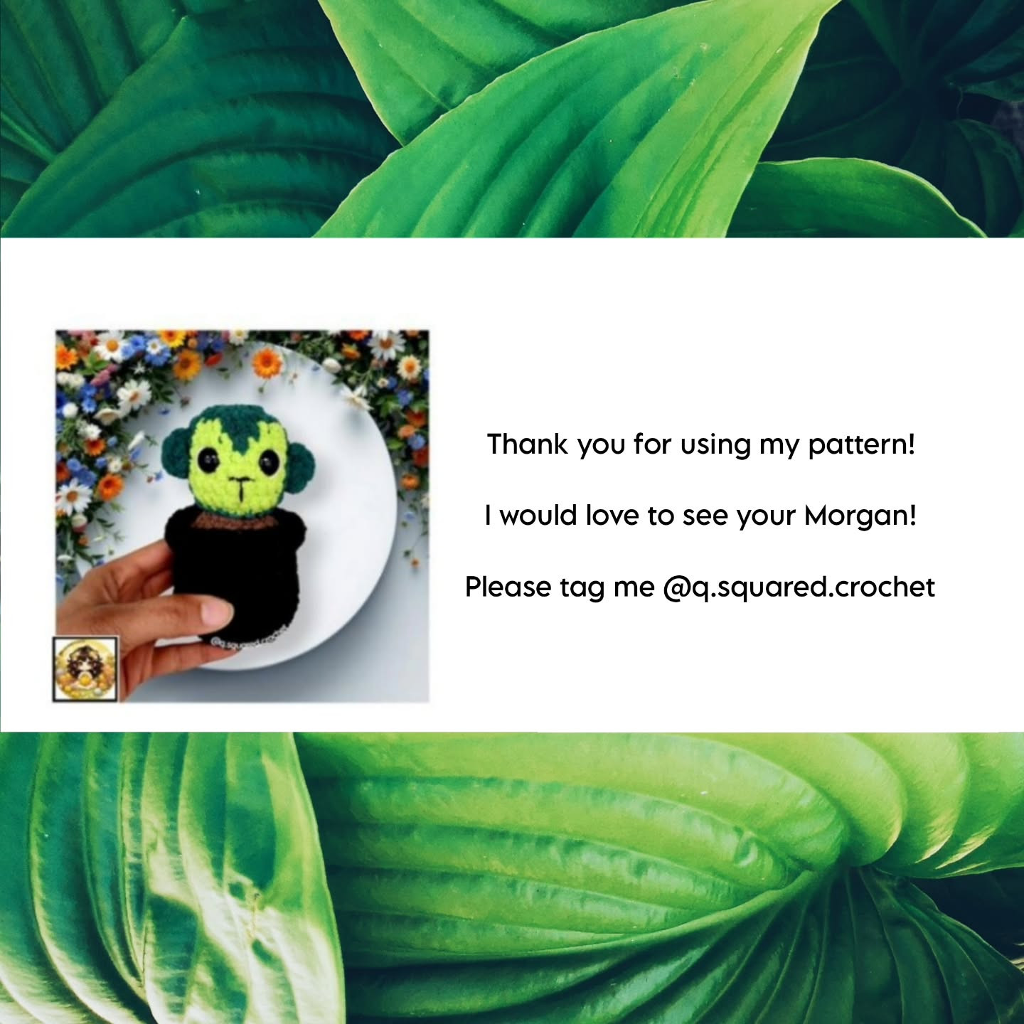 No Sew Morgan the Monkey Cactus Crochet Pattern