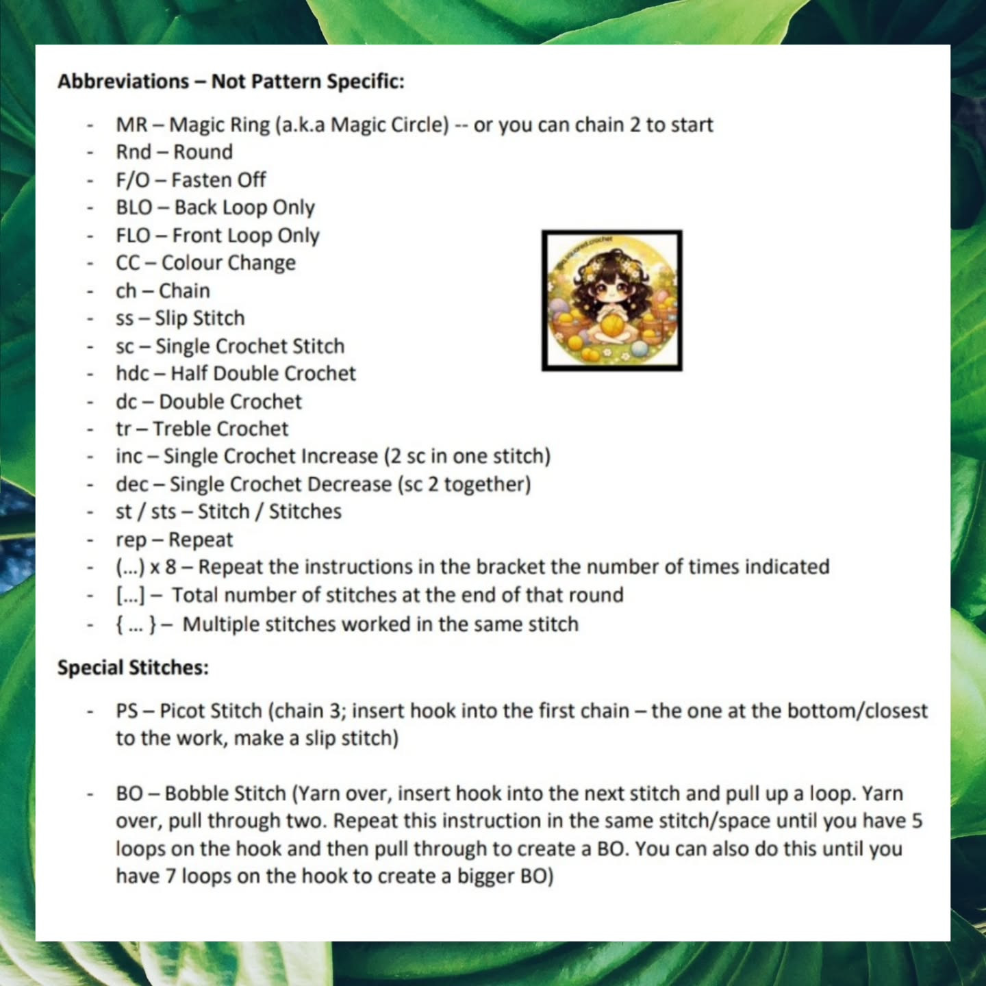 No Sew Peter the Panda Cactus Crochet Pattern