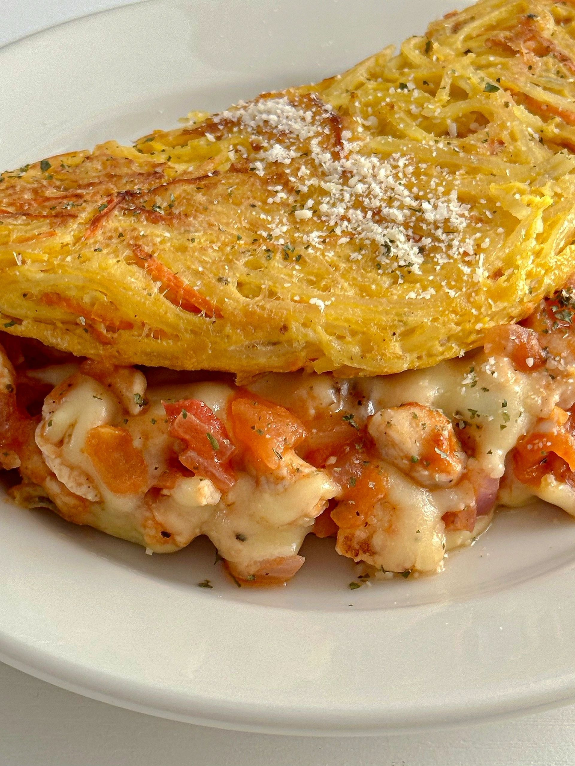 Pancake Khoai Tây Gà Phô Mai Giòn Tan Cho Bữa Sáng Cuối Tuần