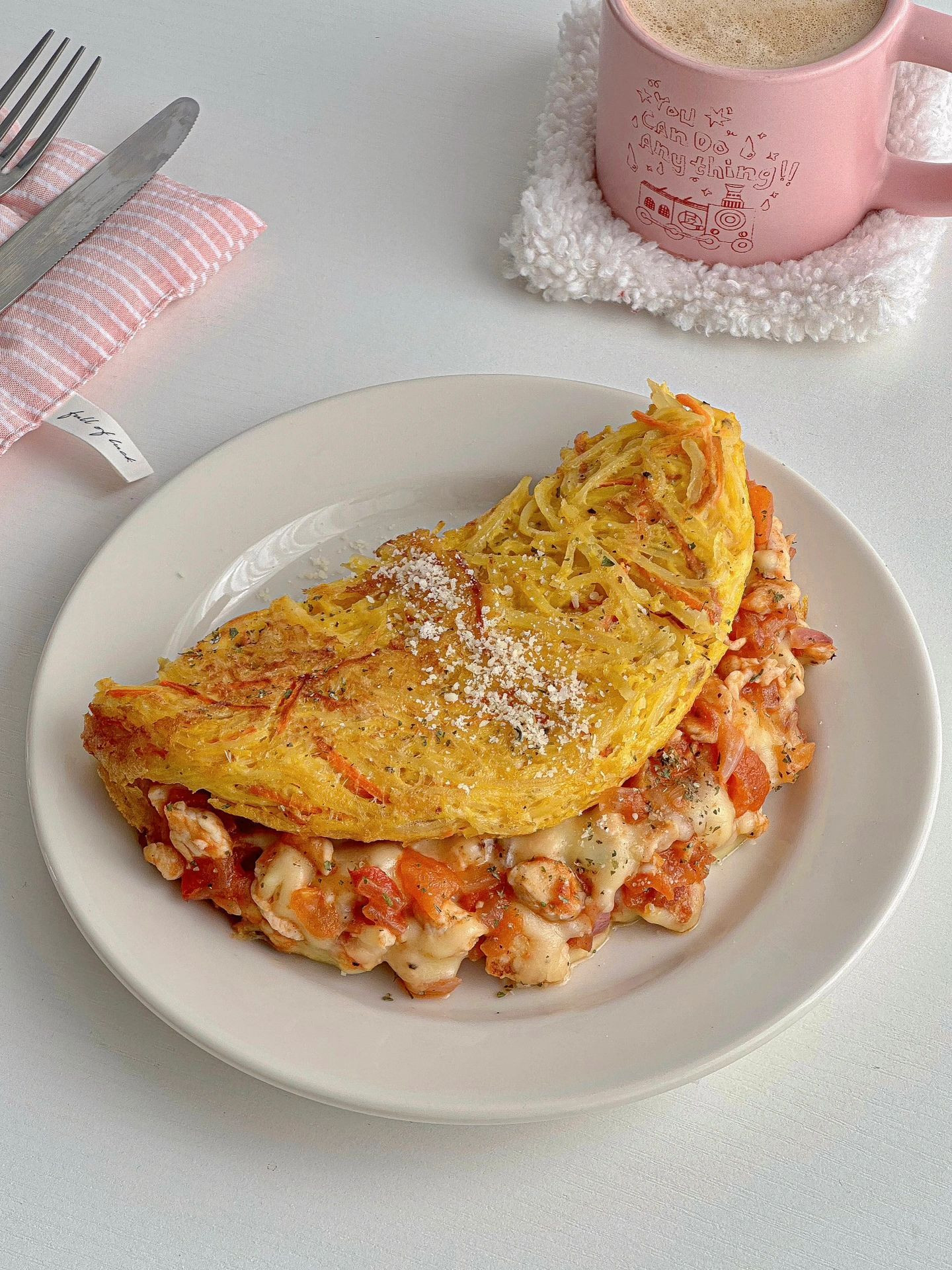 Pancake Khoai Tây Gà Phô Mai Giòn Tan Cho Bữa Sáng Cuối Tuần