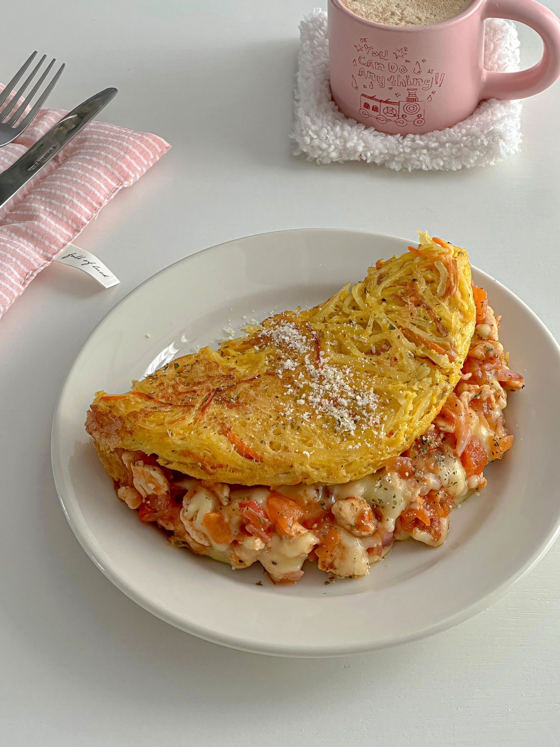 Pancake Khoai Tây Gà Phô Mai Giòn Tan Cho Bữa Sáng Cuối Tuần