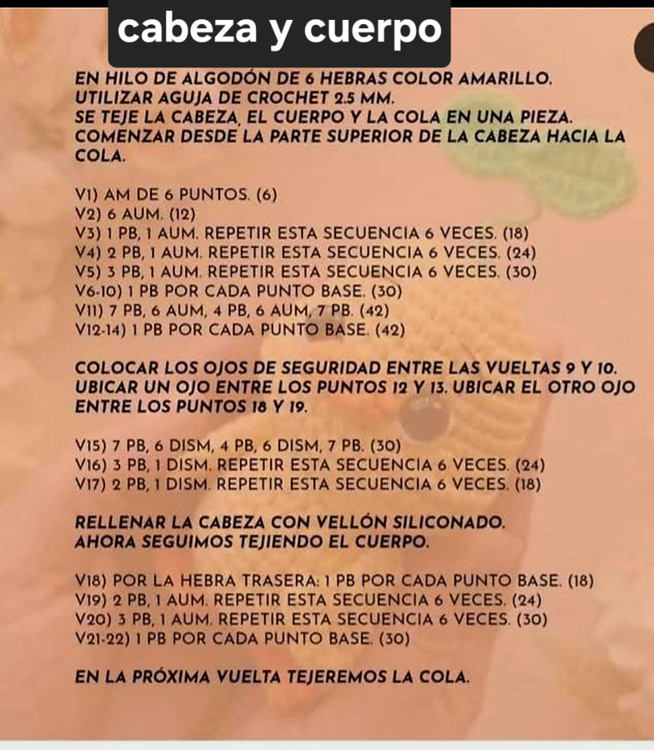 Patrón Amigurumi de Patito Adorable y Tierno