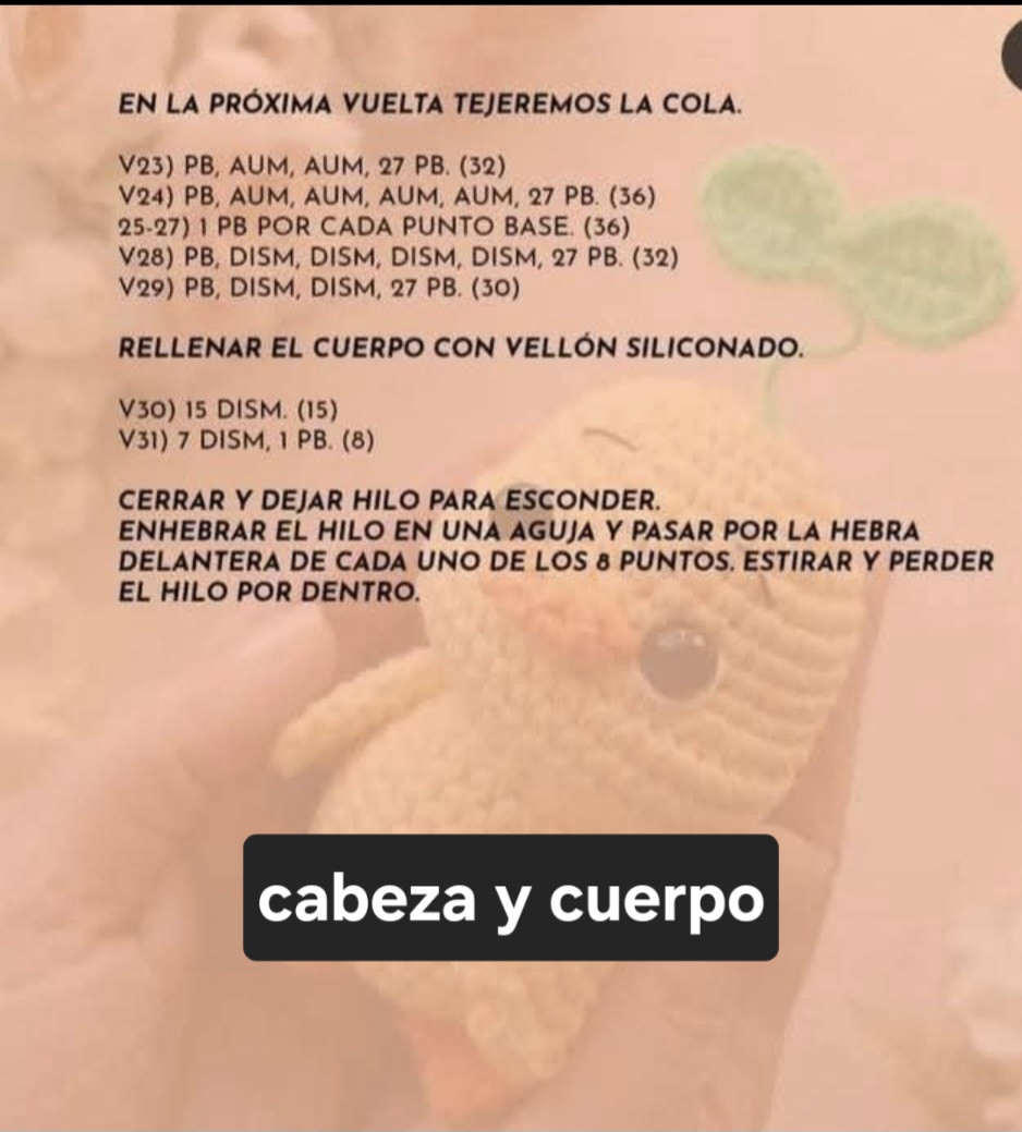 Patrón Amigurumi de Patito Adorable y Tierno