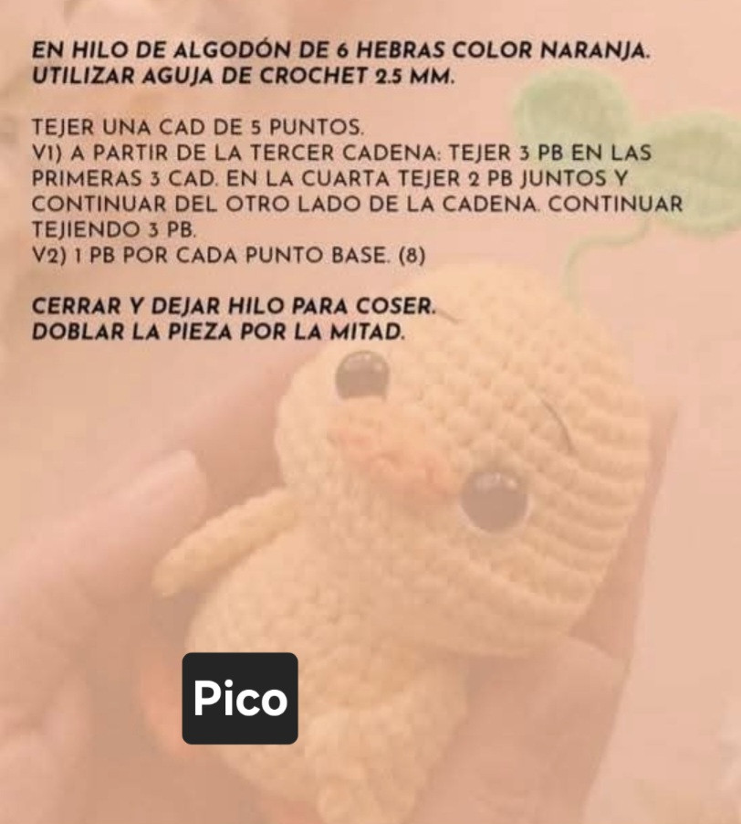 Patrón Amigurumi de Patito Adorable y Tierno