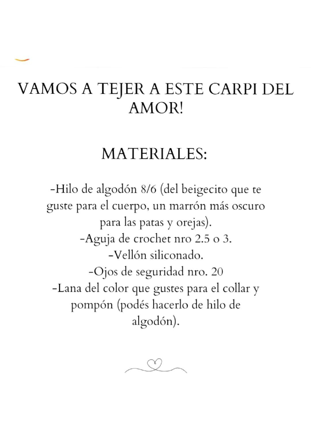 Patrón de amigurumi de carpincho lindo y gratuito