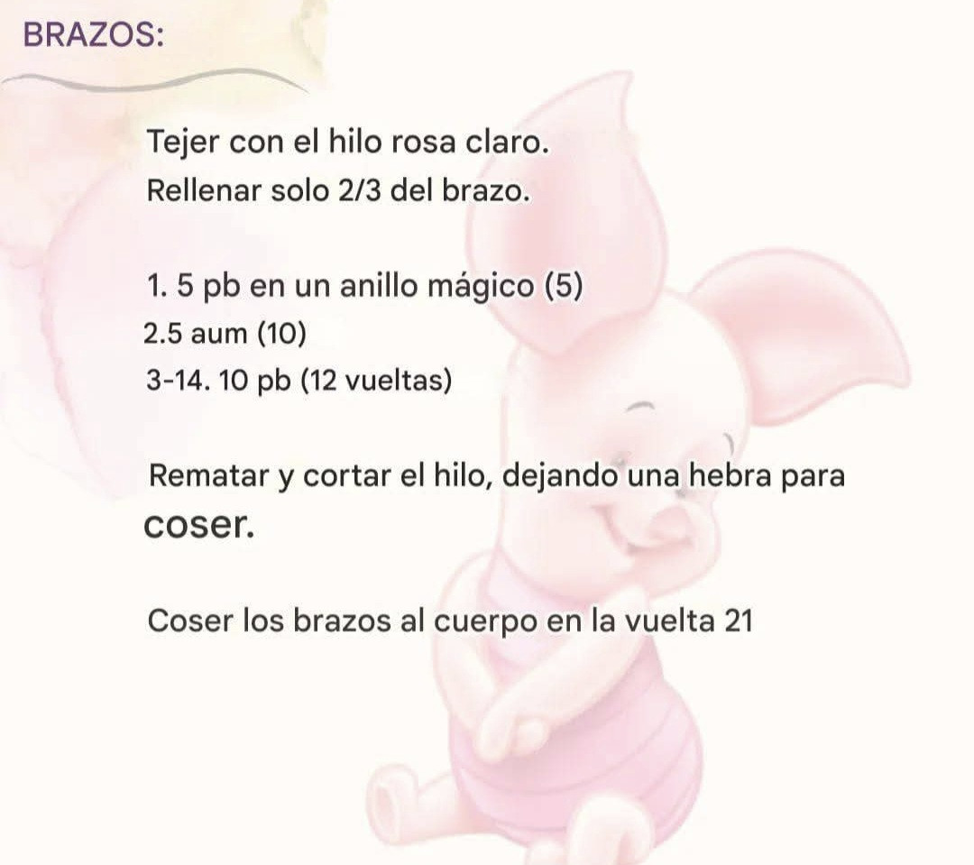 Patrón de amigurumi de cerditos y osos gratis