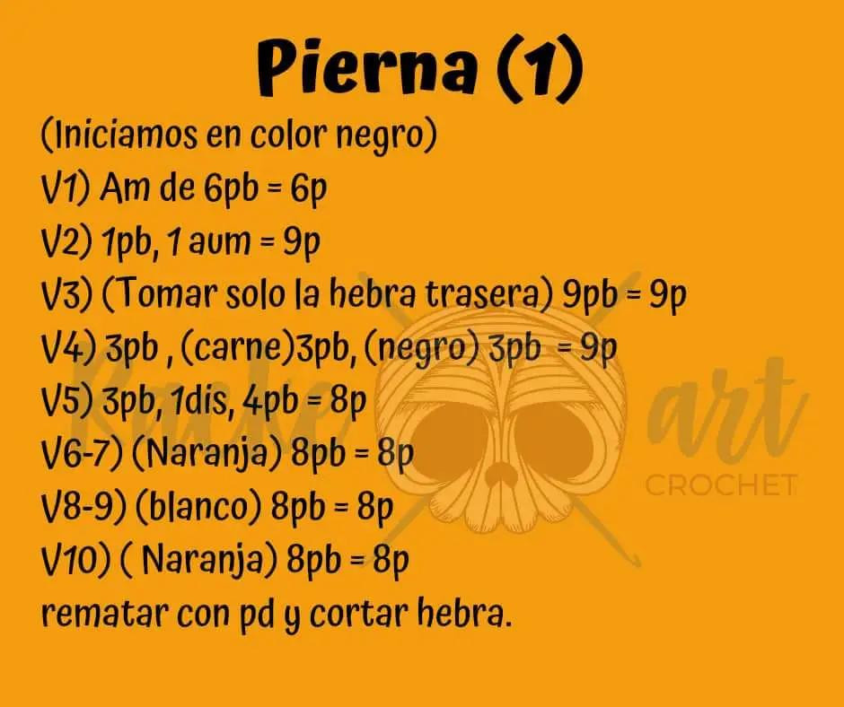 Patrón de amigurumi de Naruto disponible gratis