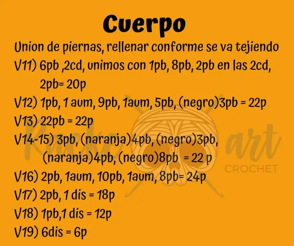 Patrón de amigurumi de Naruto disponible gratis