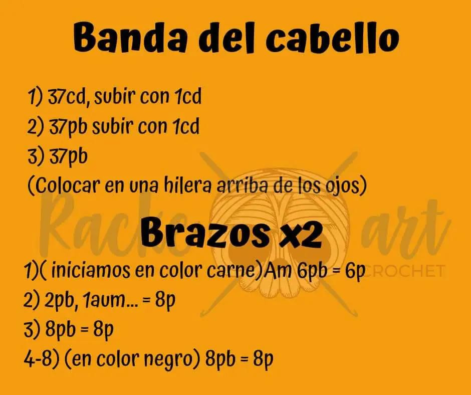 Patrón de amigurumi de Naruto disponible gratis