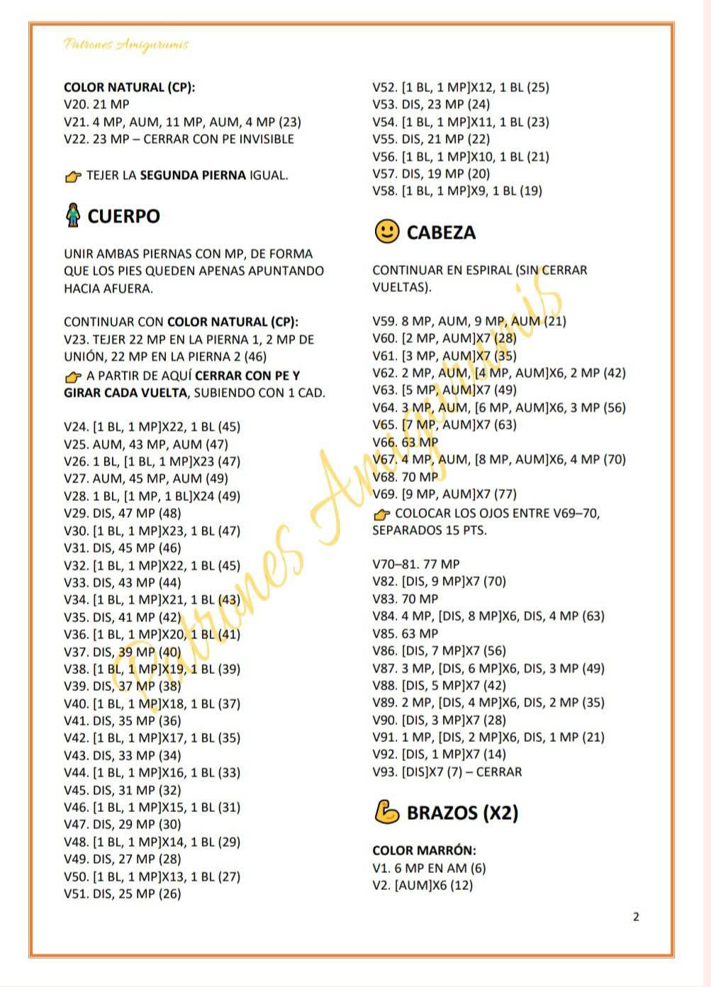 Patrón de amigurumi de oveja adorable para principiantes