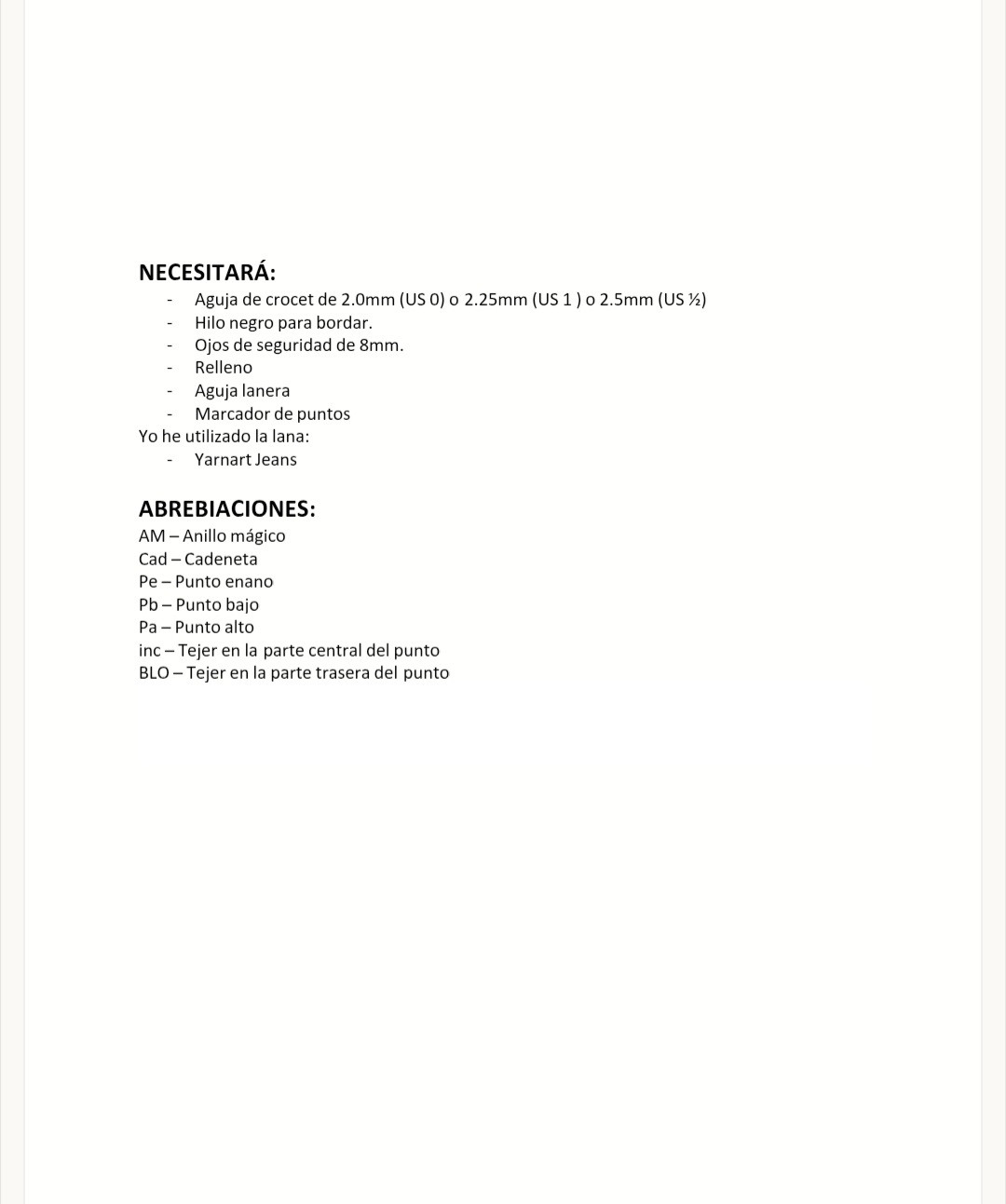 Patrón de Gato Amigurumi: Paso a Paso Fácil