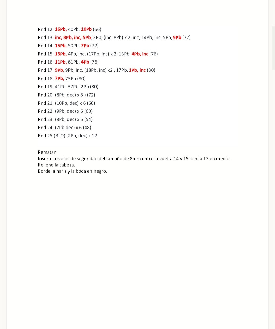 Patrón de Gato Amigurumi: Paso a Paso Fácil