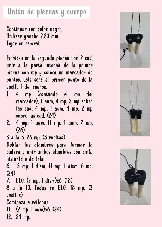 Patrón de Muñeca Catrina Amigurumi Gratis para Tejer