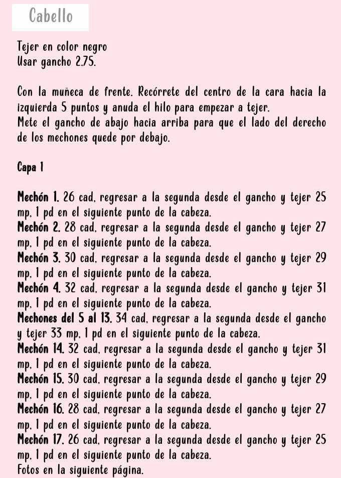 Patrón de Muñeca Catrina Amigurumi Gratis para Tejer