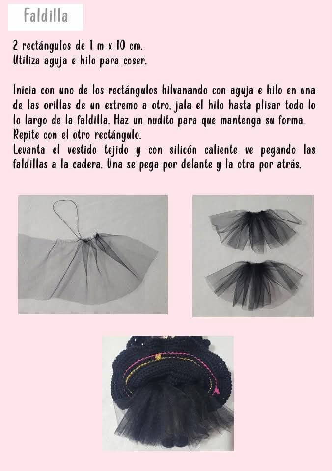 Patrón de Muñeca Catrina Amigurumi Gratis para Tejer