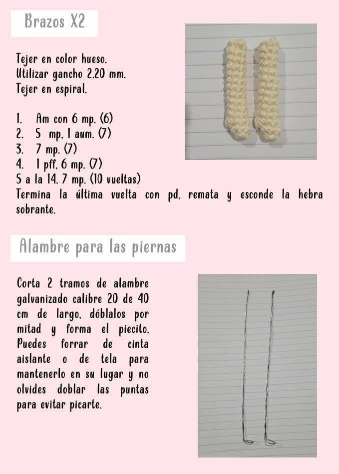 Patrón de Muñeca Catrina Amigurumi Gratis para Tejer