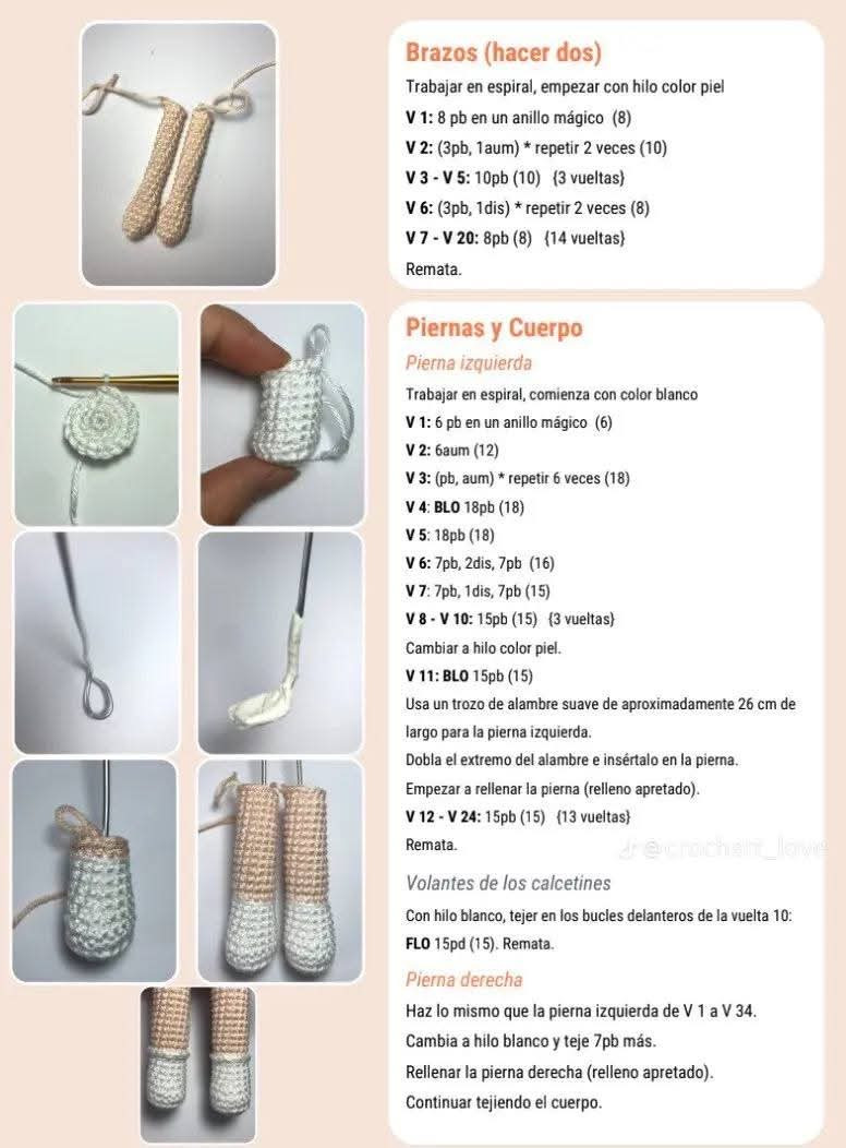 Patrón de muñeca Marisol gratis en crochet