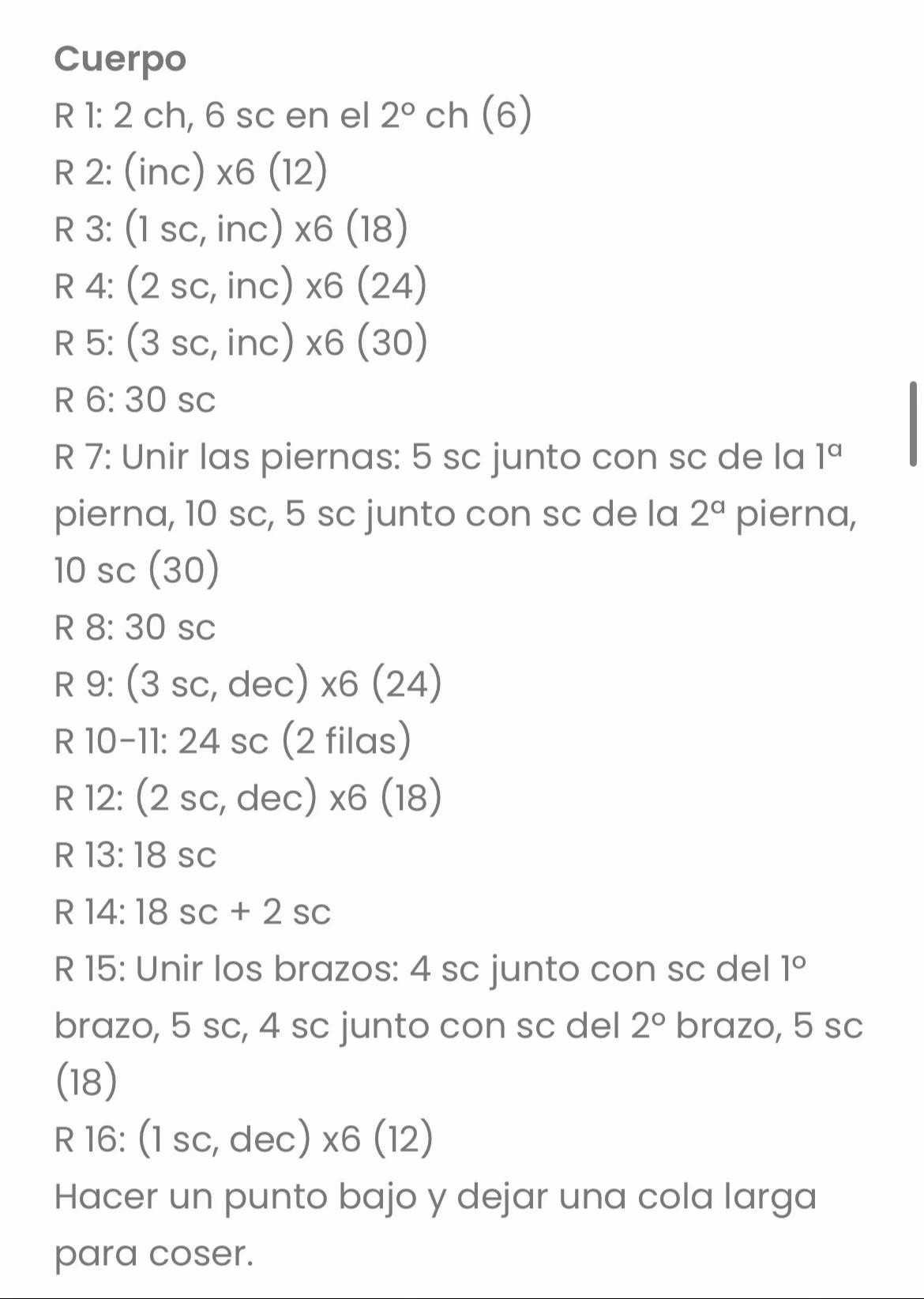 Patrón de unicornio a crochet gratis para principiantes