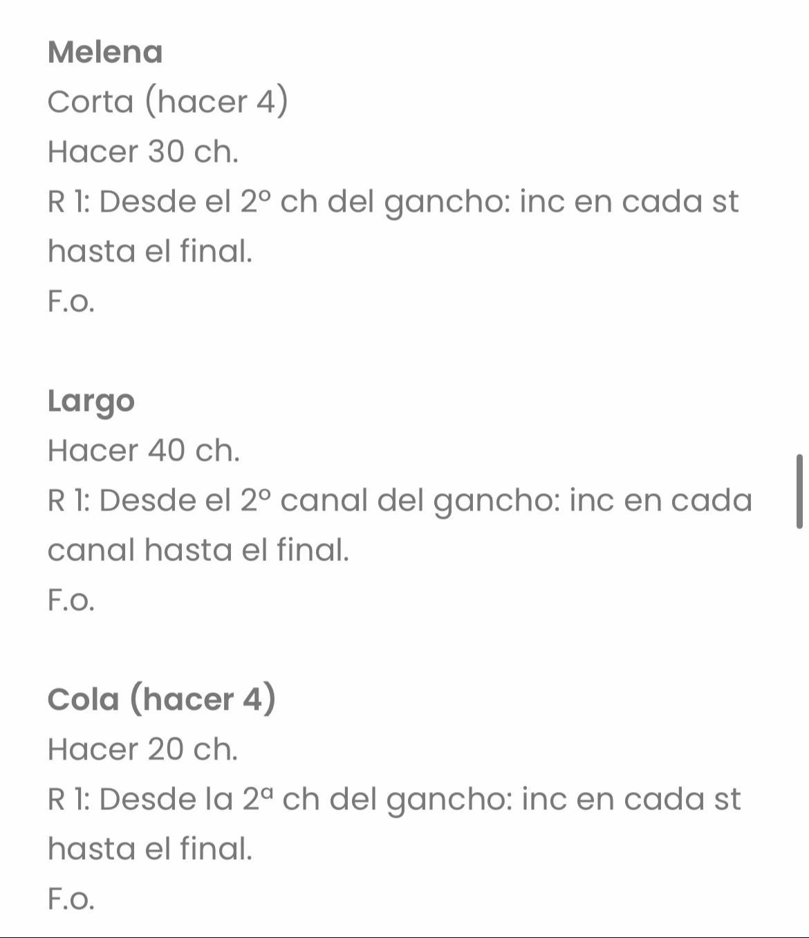 Patrón de unicornio a crochet gratis para principiantes