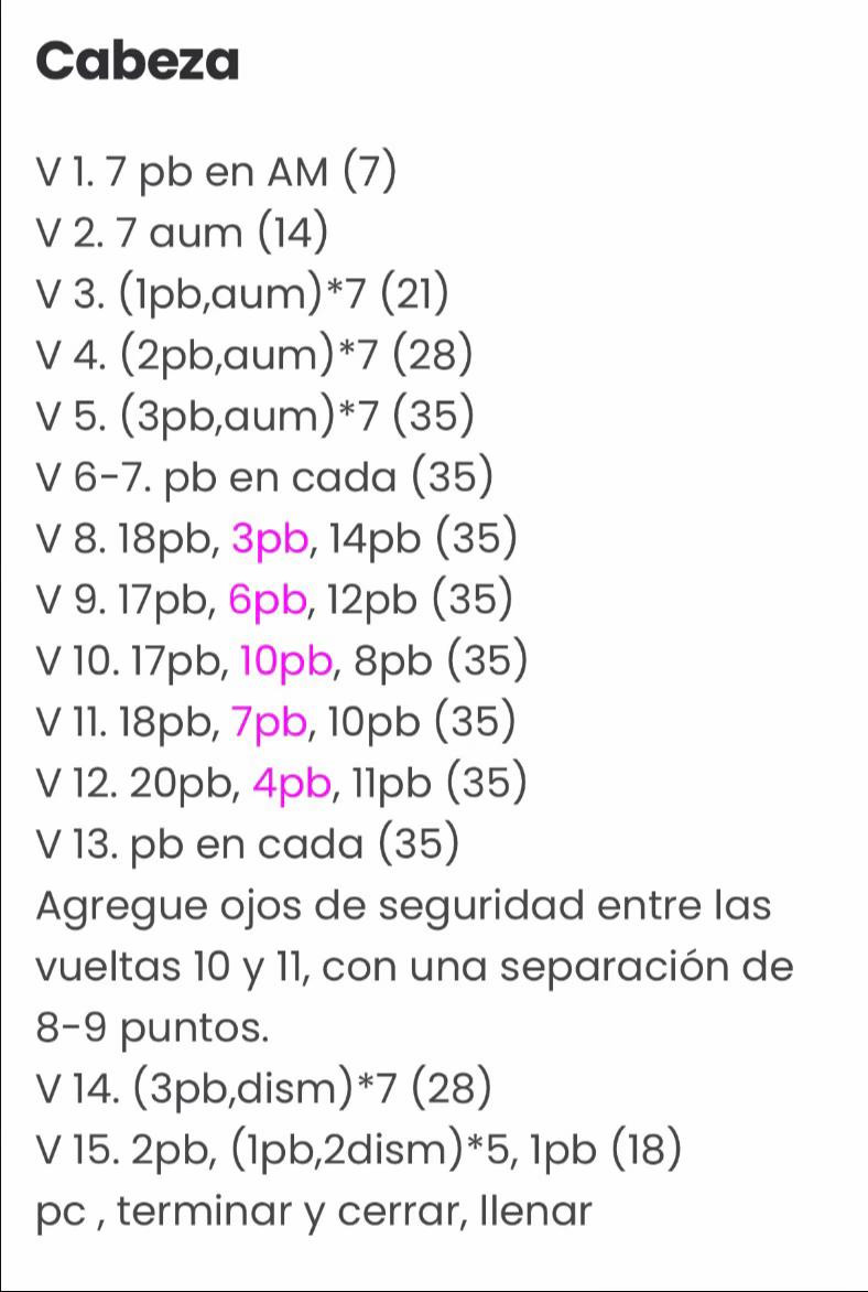 Patrón gratis de vaquita a crochet