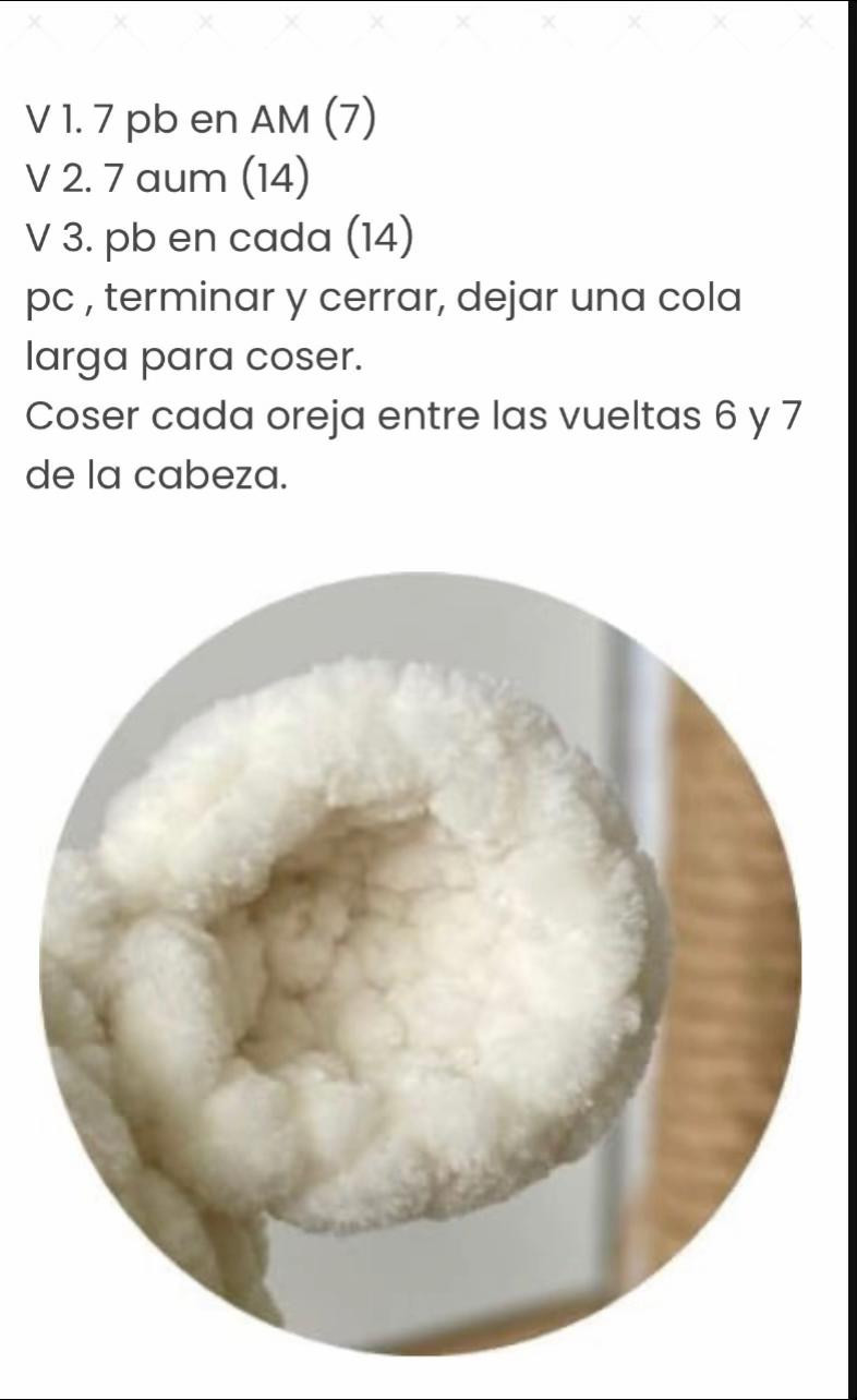 Patrón gratis de vaquita a crochet