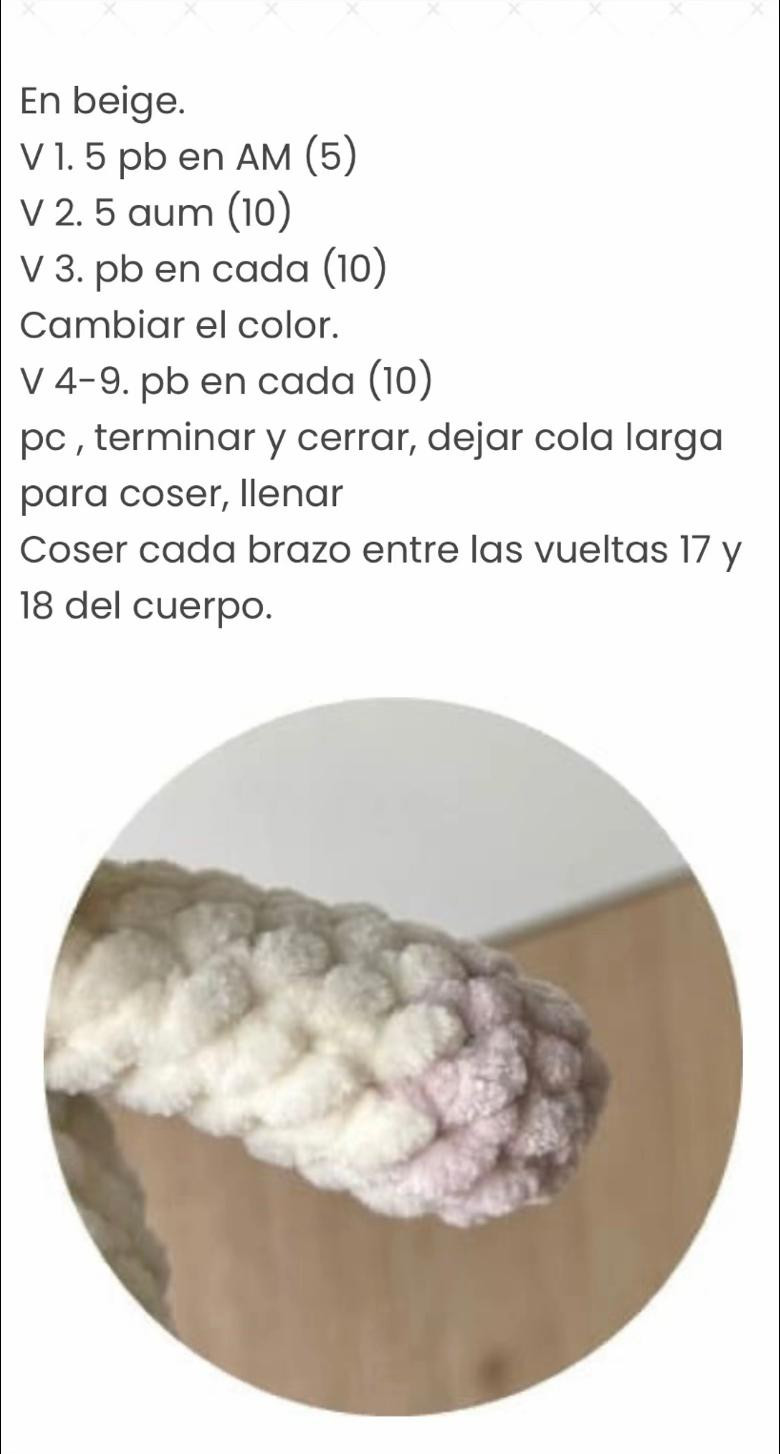 Patrón gratis de vaquita a crochet