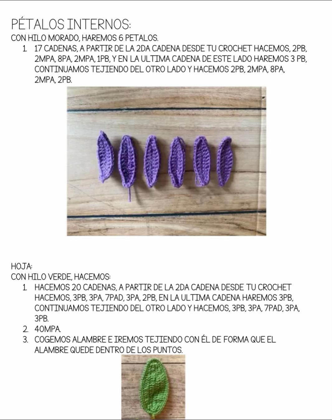 Patrón gratuito de flor de Rapunzel a crochet