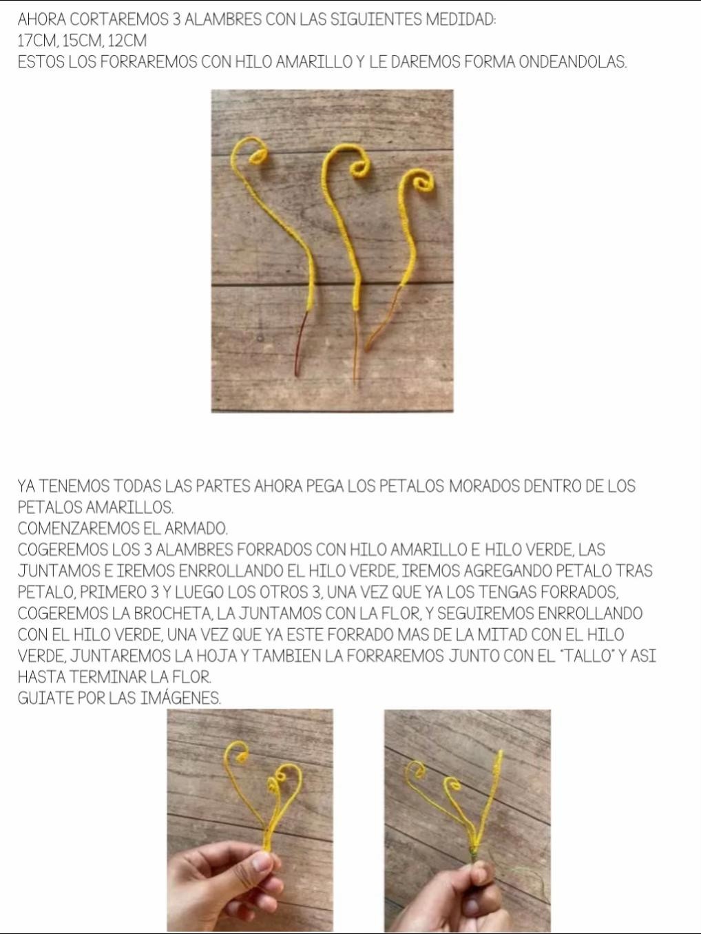 Patrón gratuito de flor de Rapunzel a crochet