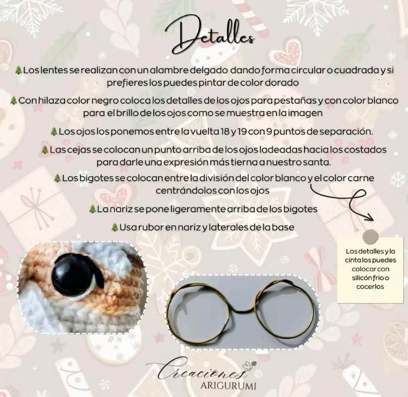 Patrón gratuito de Santa porta panqué fácil y rápido